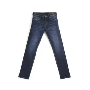 DEZHART premium quality Sustainable Slim Fit Dark Blue Wash Jeans showcasing the perfect blend of style and comfort, brought to you by SITL Enterprise LLC.”