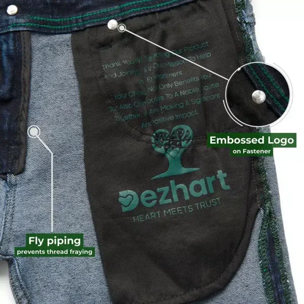 Navy Blue Jeans Pant - Image 5