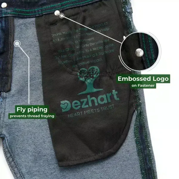Eco-Friendly Blue Jeans for Men - Image 5