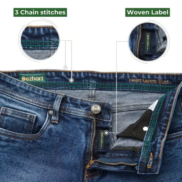 Eco-Friendly Blue Jeans for Men - Image 8