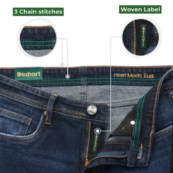 Sustainable Dark Blue Jeans - Image 8